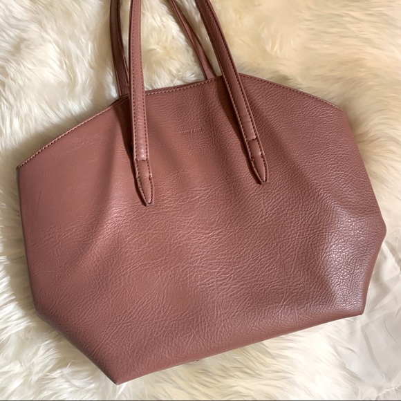 Matt & Nat Handbags - Dark Rose coloured Geometric Purse